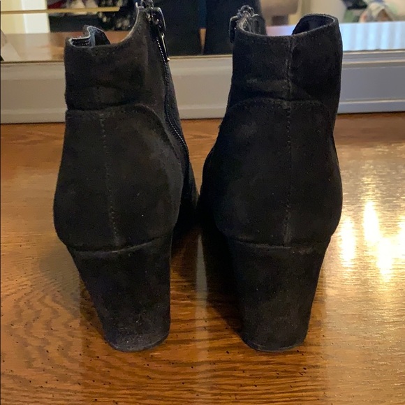 Black wedge booties - Picture 3 of 5